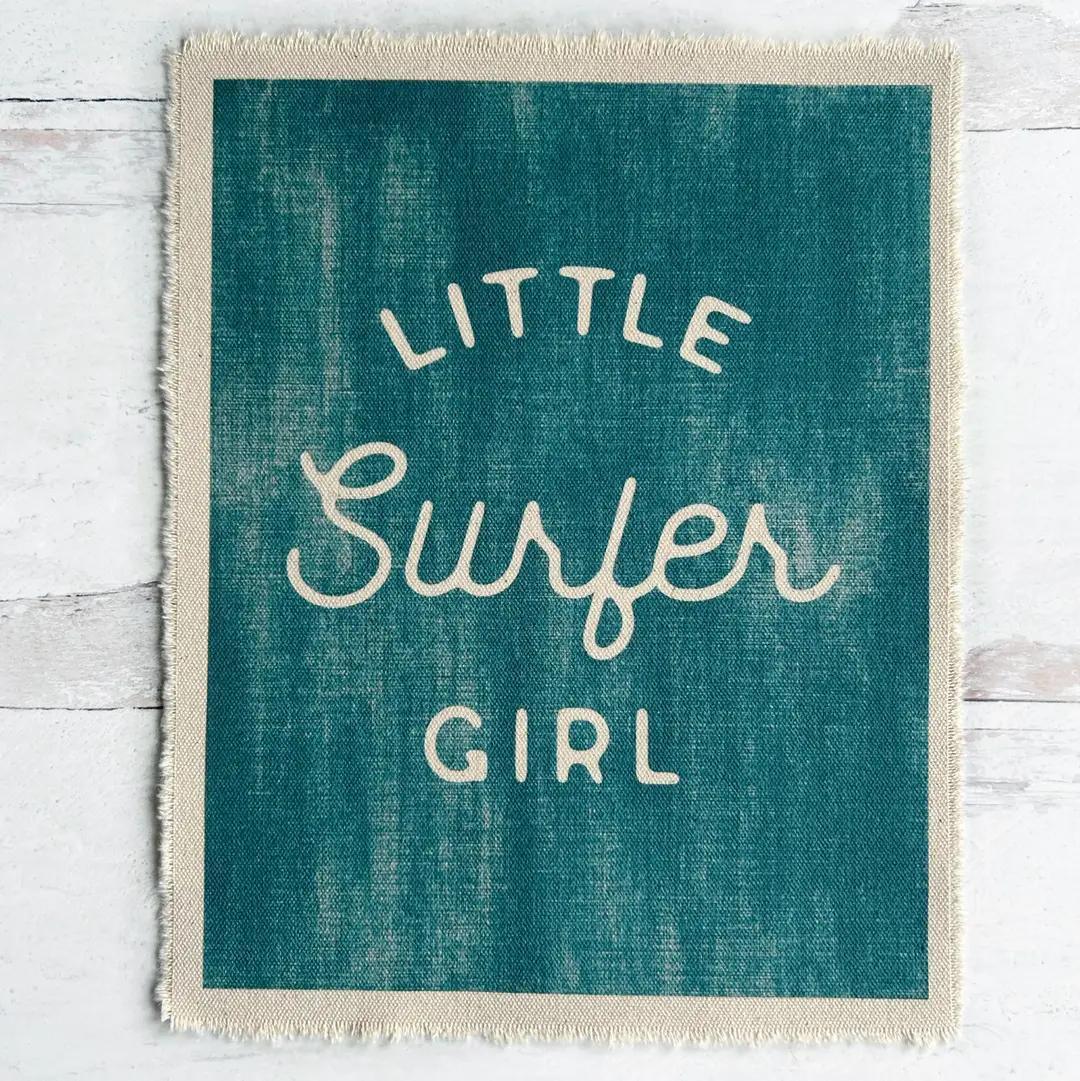 Little Surfer Girl Canvas