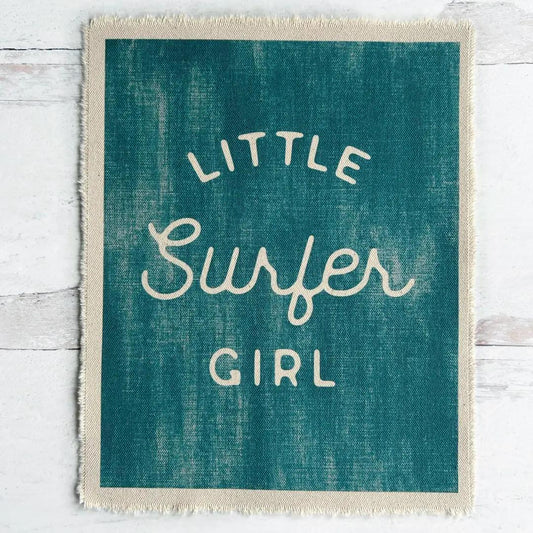 Little Surfer Girl Canvas