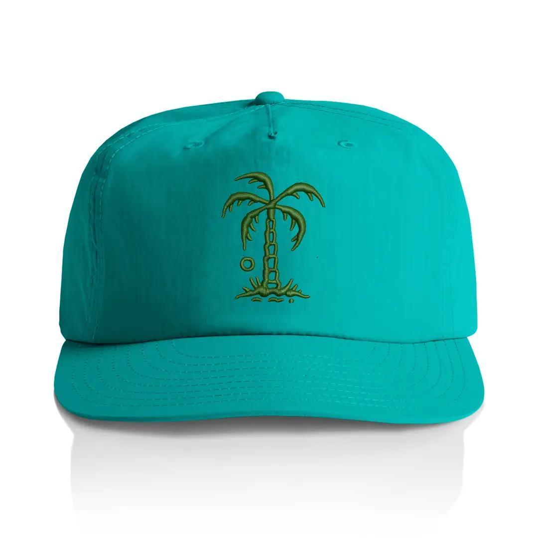 Embroidered Palm Tree Hat