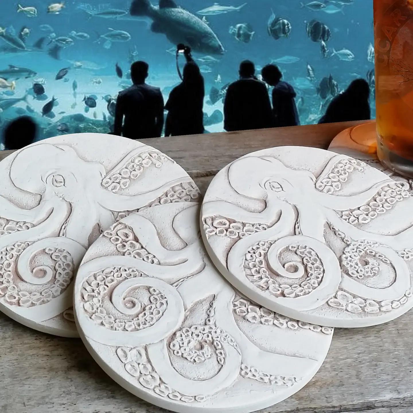 Octopus Coaster Set of 4