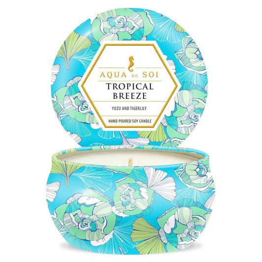 Tropical Breeze Candle 9 oz Aqua De Soi