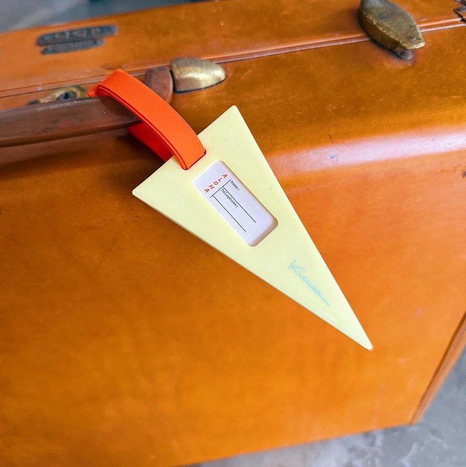 Aloha Flag Luggage Tag