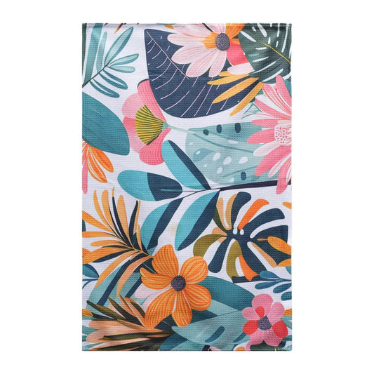 Island Bloom Tea Towel
