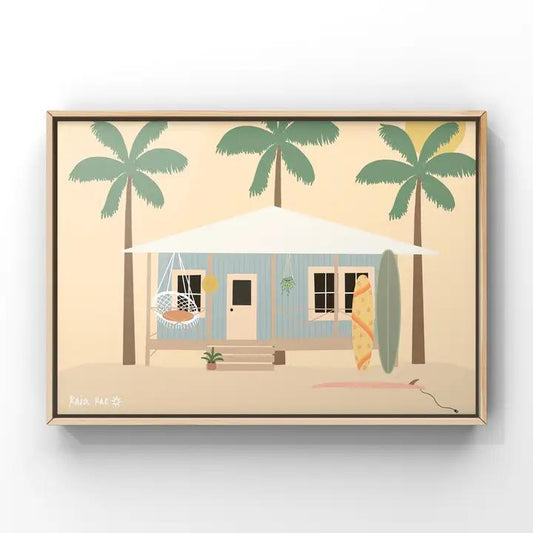 Surf Shack Art Print