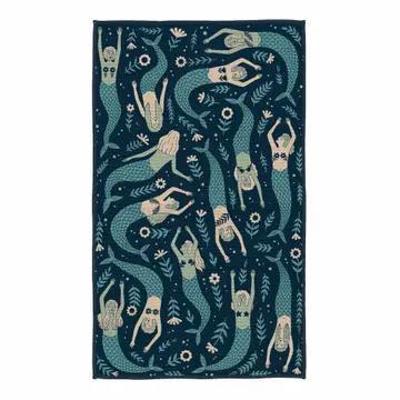 Mermaid Quick Dry Kitchen Towel