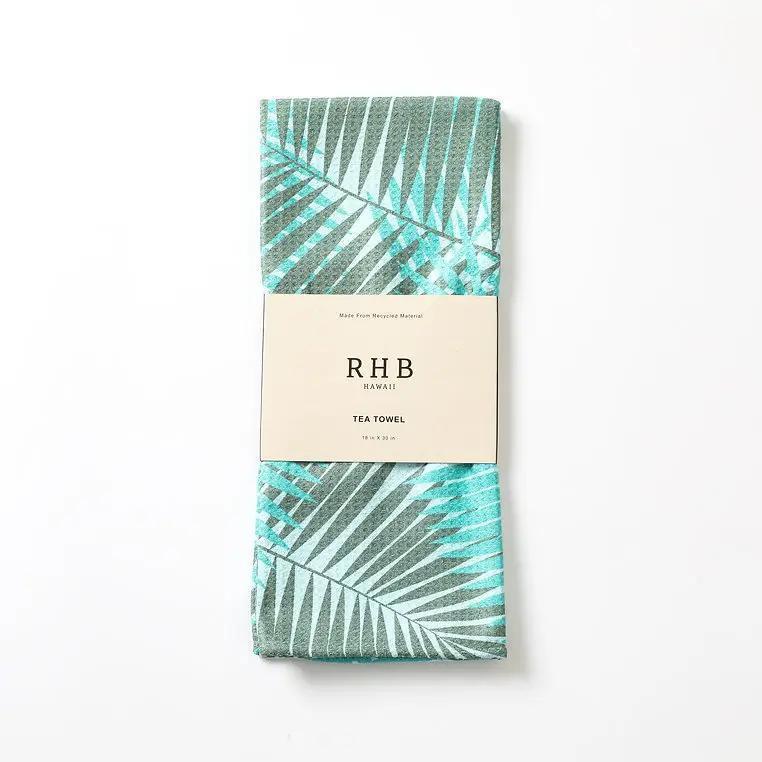 Green Leaf Tea Towel