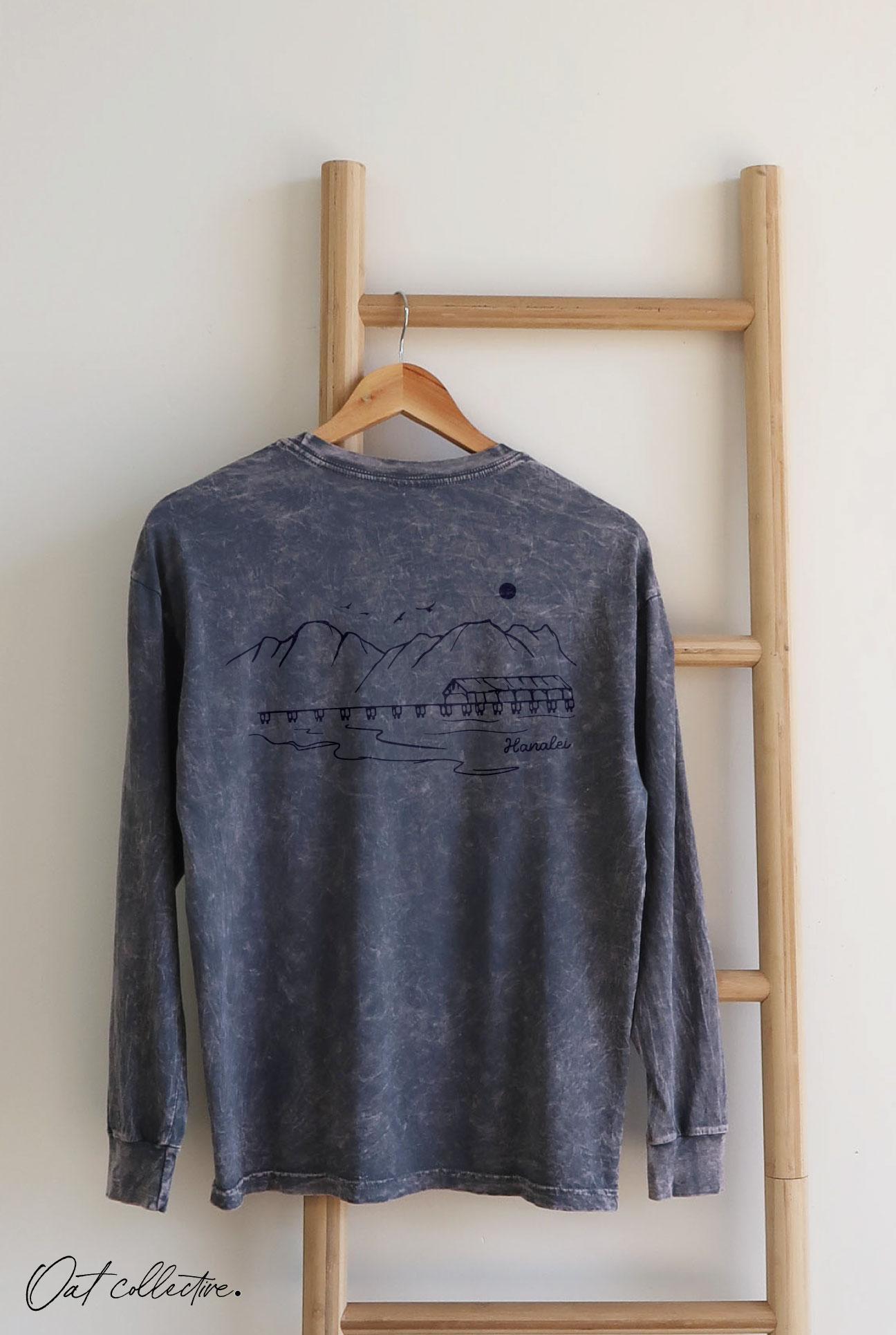 Hanalei Pier L/S Tee