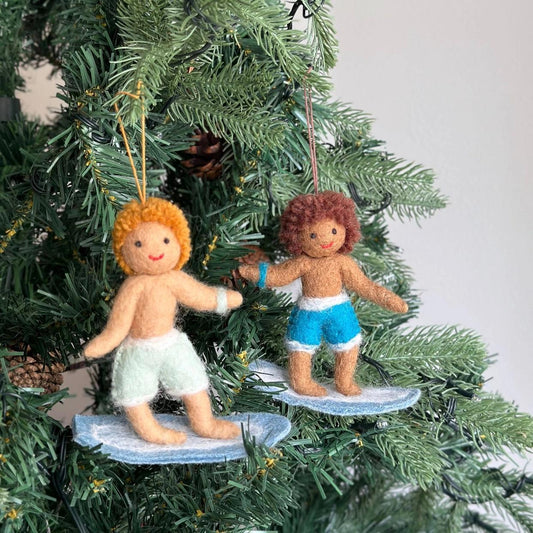 Surfer Boy Ornament