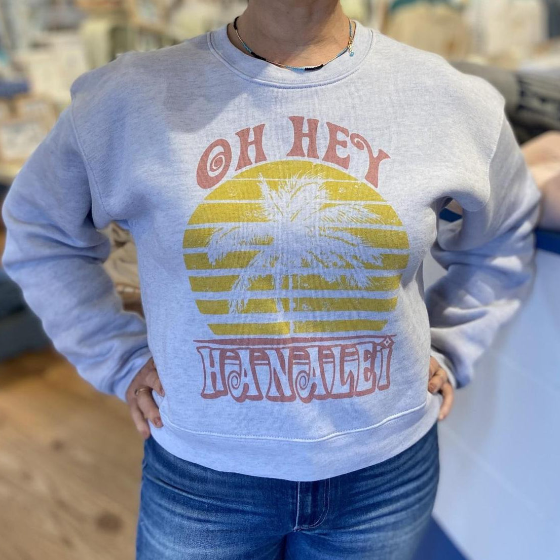Oh Hey Hanalei Mid Sweatshirt