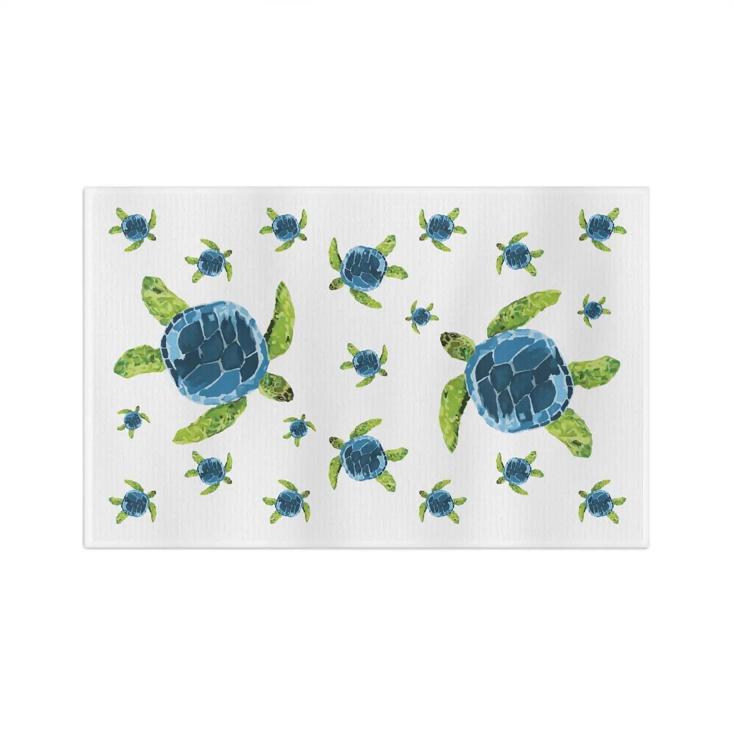 Sea Turtles Microfiber KitchenTowel