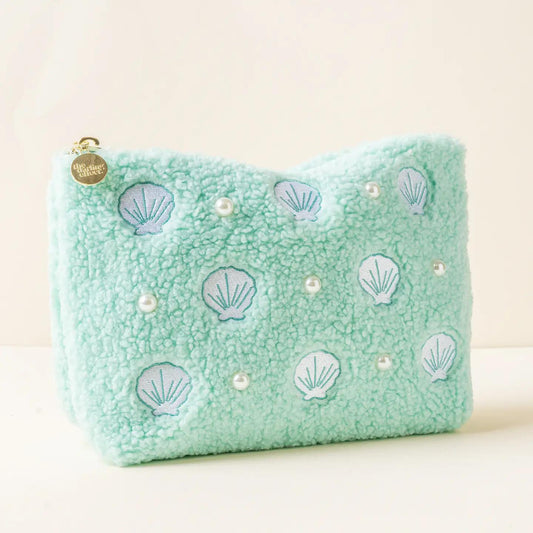 Seashells & Pearls Teddy Pouch