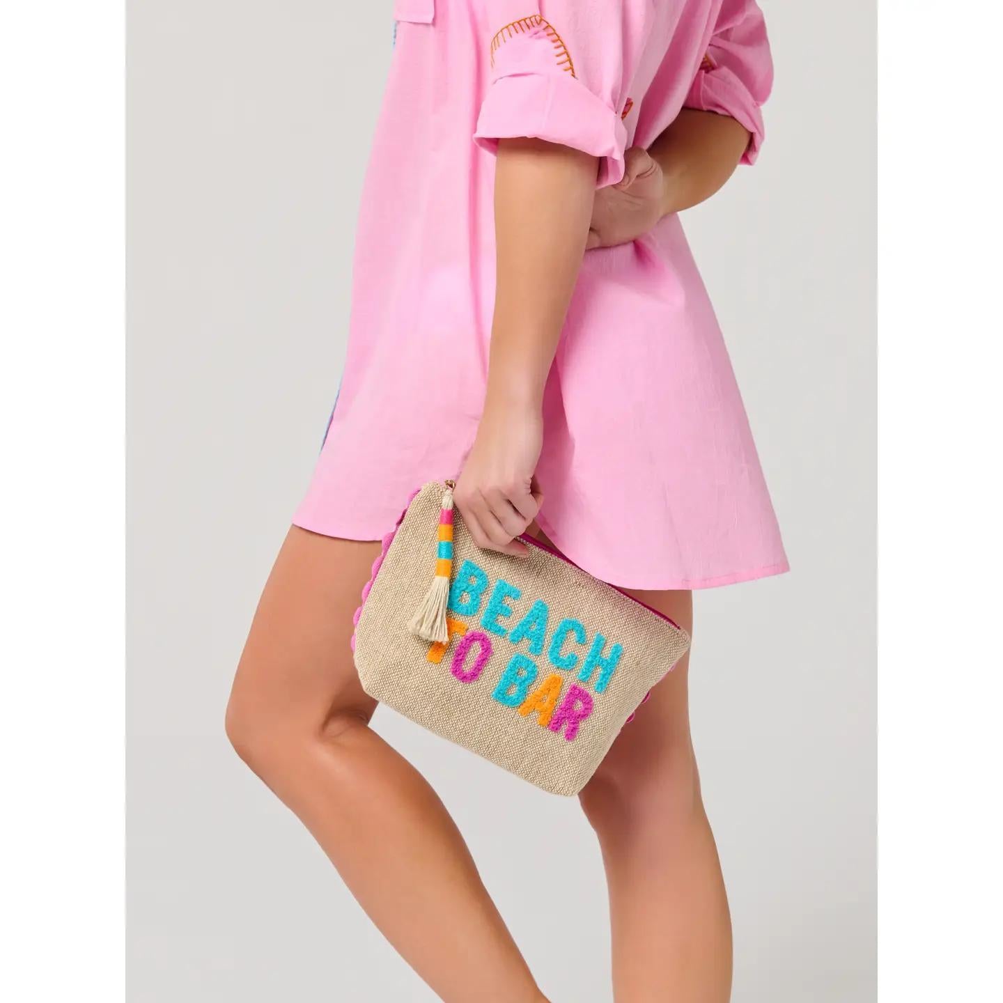 Beach To Bar Zip Pouch