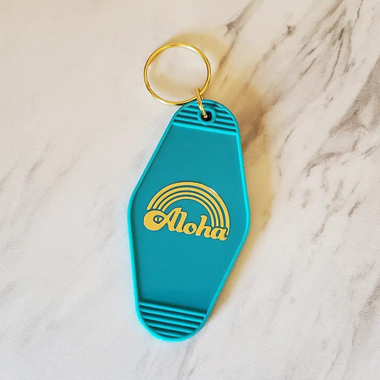 Aloha Motel Keychain