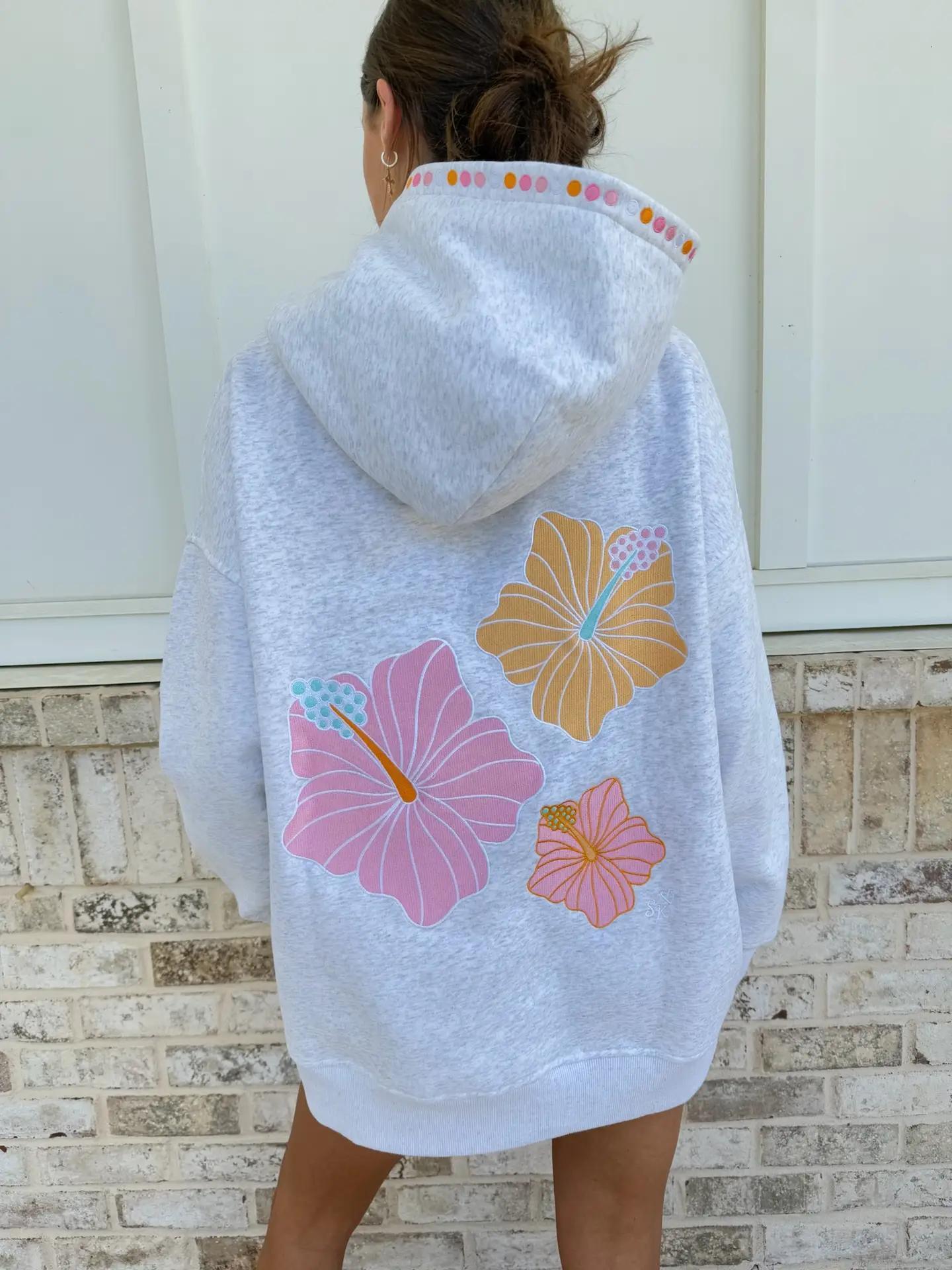 Golden Coast Bloom Hoodie
