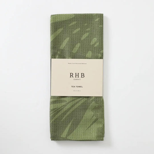 Hawaiian Army Green Tea Towel