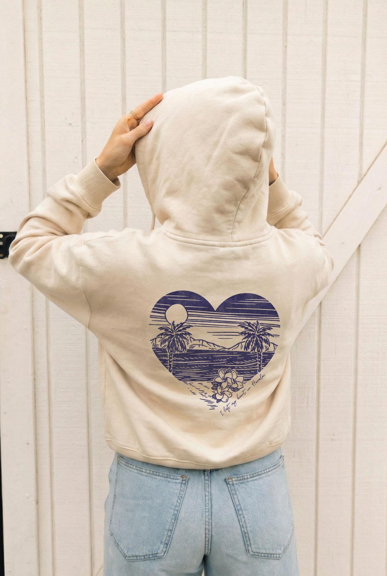 Left My Heart Zip Hoodie