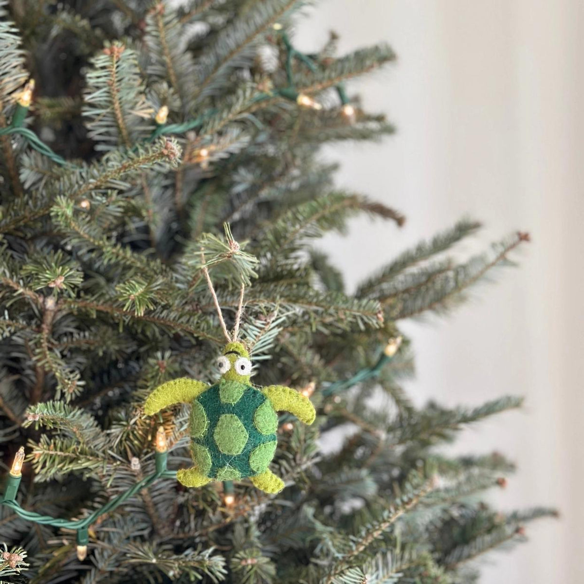 Turtle Felt Ornament