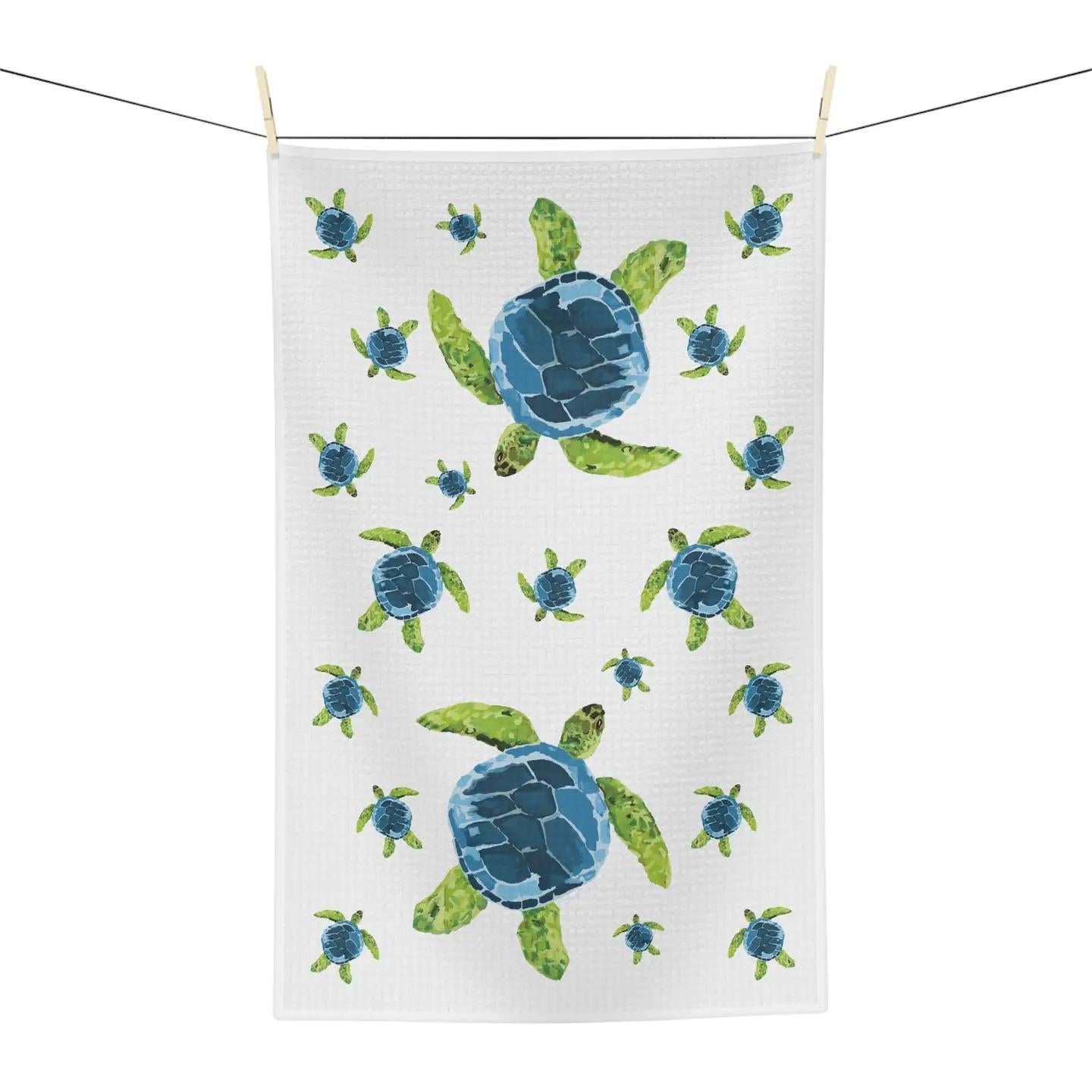 Sea Turtles Microfiber KitchenTowel