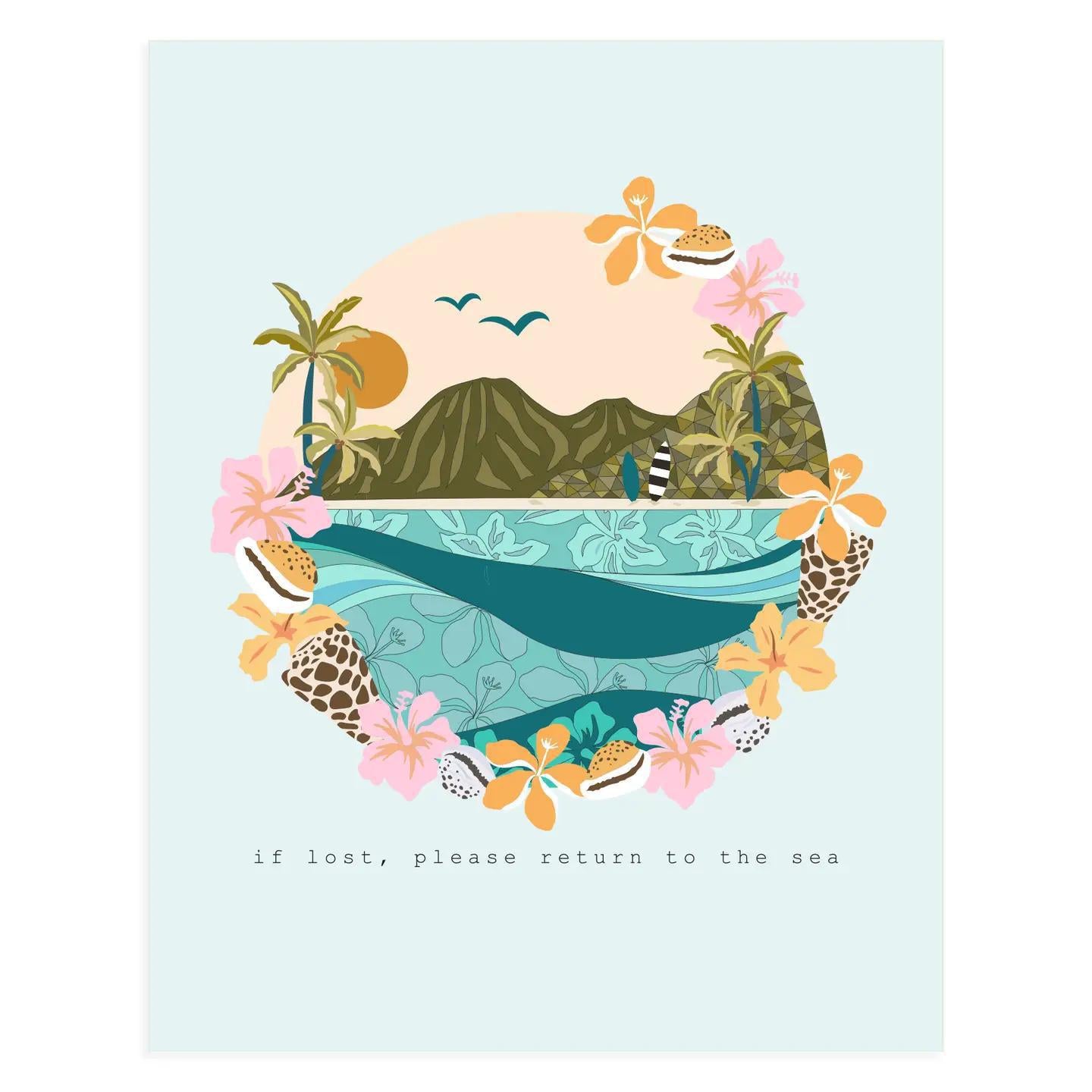 If Lost, Please Return... 11x14 Art Print