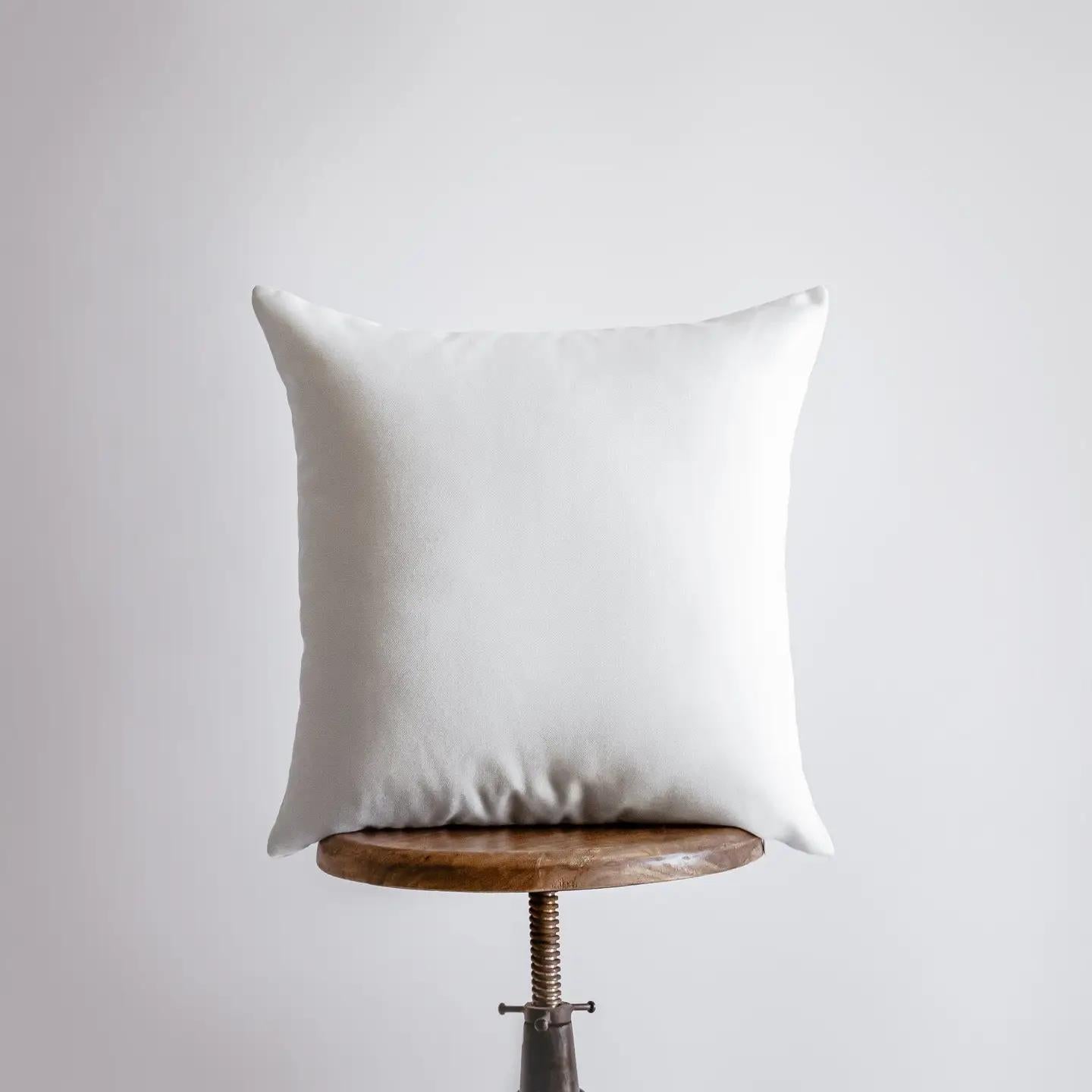 Blue Sky Palm Tree Pillow