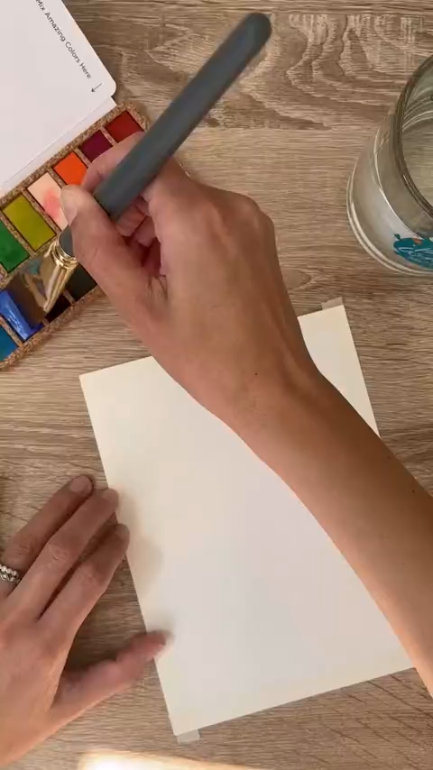 Watercolors Pans Paint Set