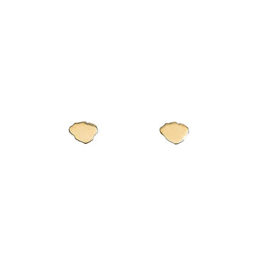 Kauai Island Stud Earrings Gold