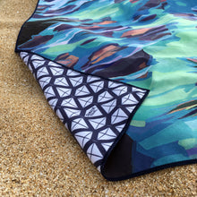 Low Tide Surfer Towel