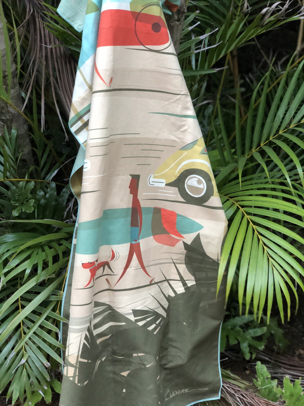 Kama'aina Surfer Towel