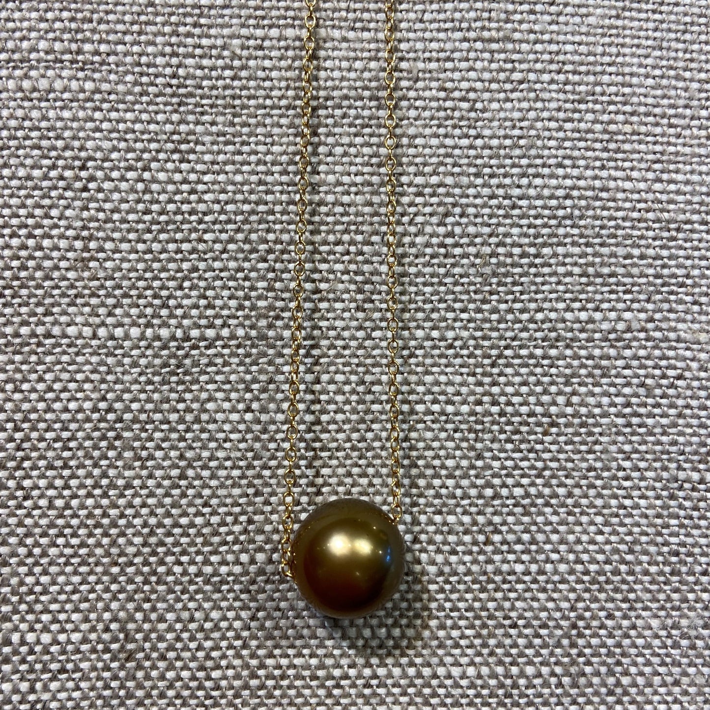 Maui Mari - Chocolate Tahitian Pearl Necklace