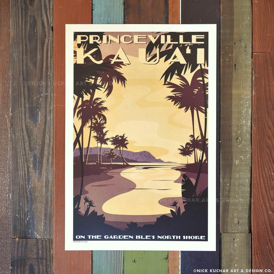 Princeville Travel Print